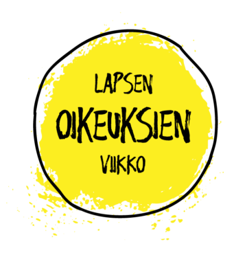 Lapsen oikeuksien viikon logo.