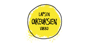 Lapsen oikeuksien viikon logo